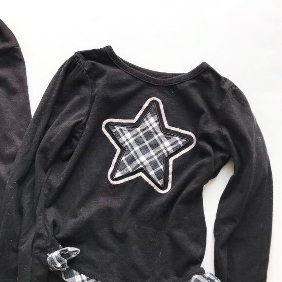 Garanimals set of 2 black tops VGUC 3T - Picture 3 of 3